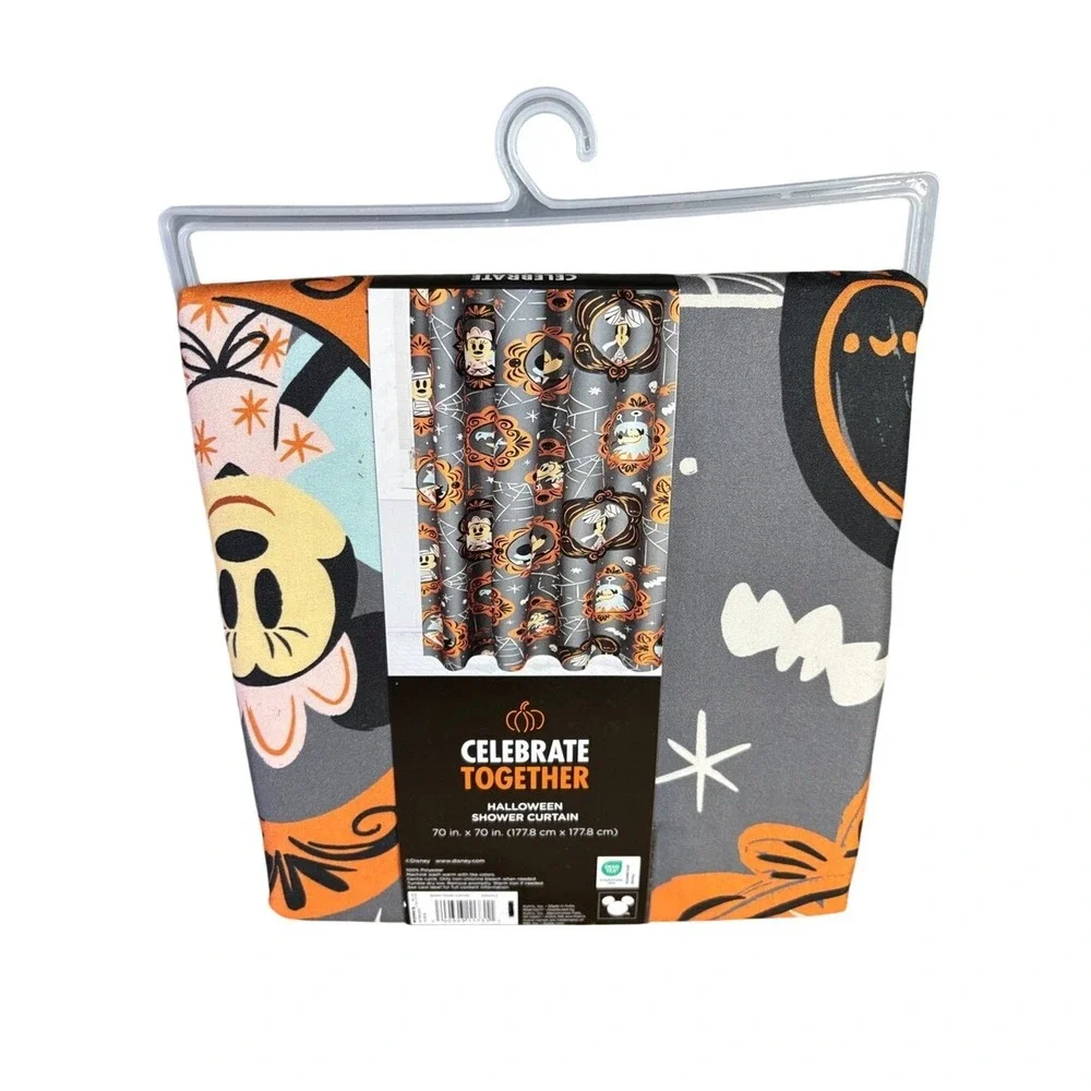 Disney Mickey Mouse Halloween Shower Curtain 70
